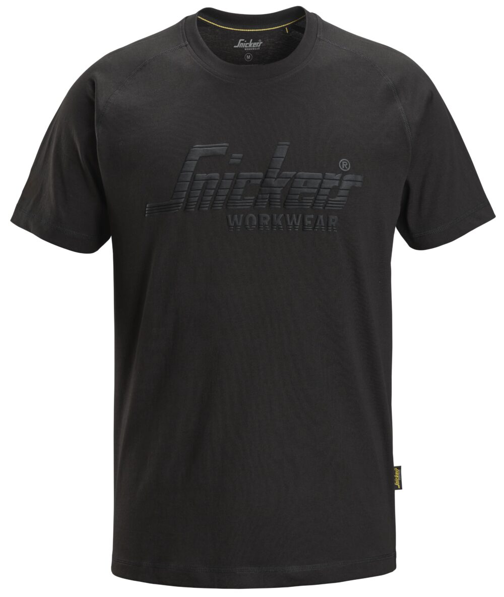 T-shirt Logo — Czarny