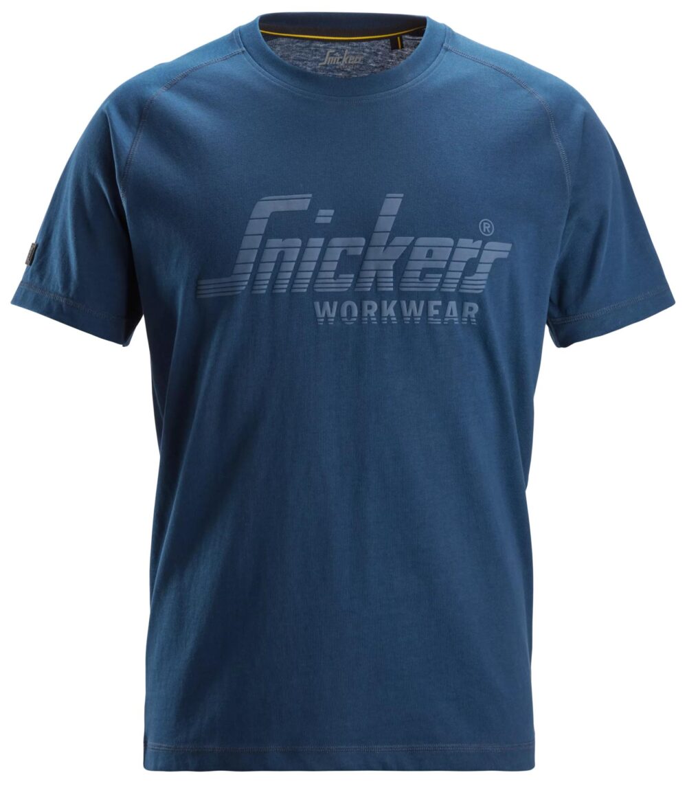 T-shirt Logo — Głęboki Niebieski