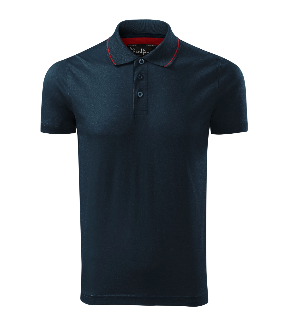 Koszulka polo męska MALFINI Premium Grand — Granatowy - obrazek 2