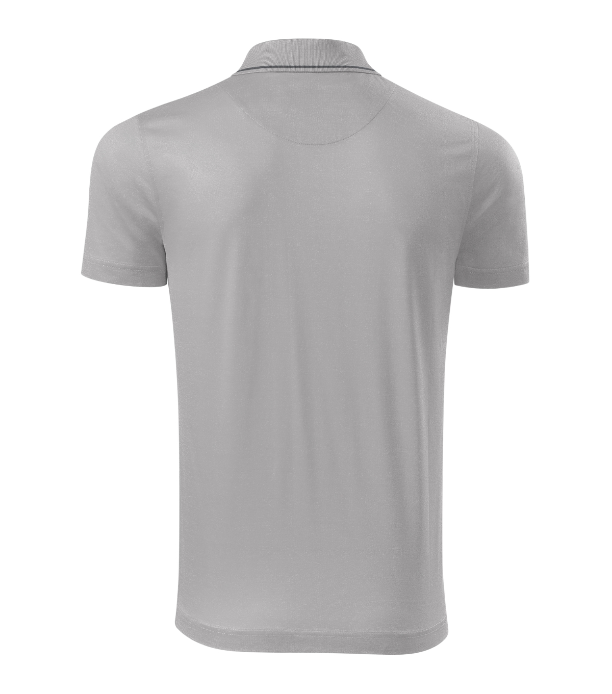 Koszulka polo męska MALFINI Premium Grand — Silver gray - obrazek 4