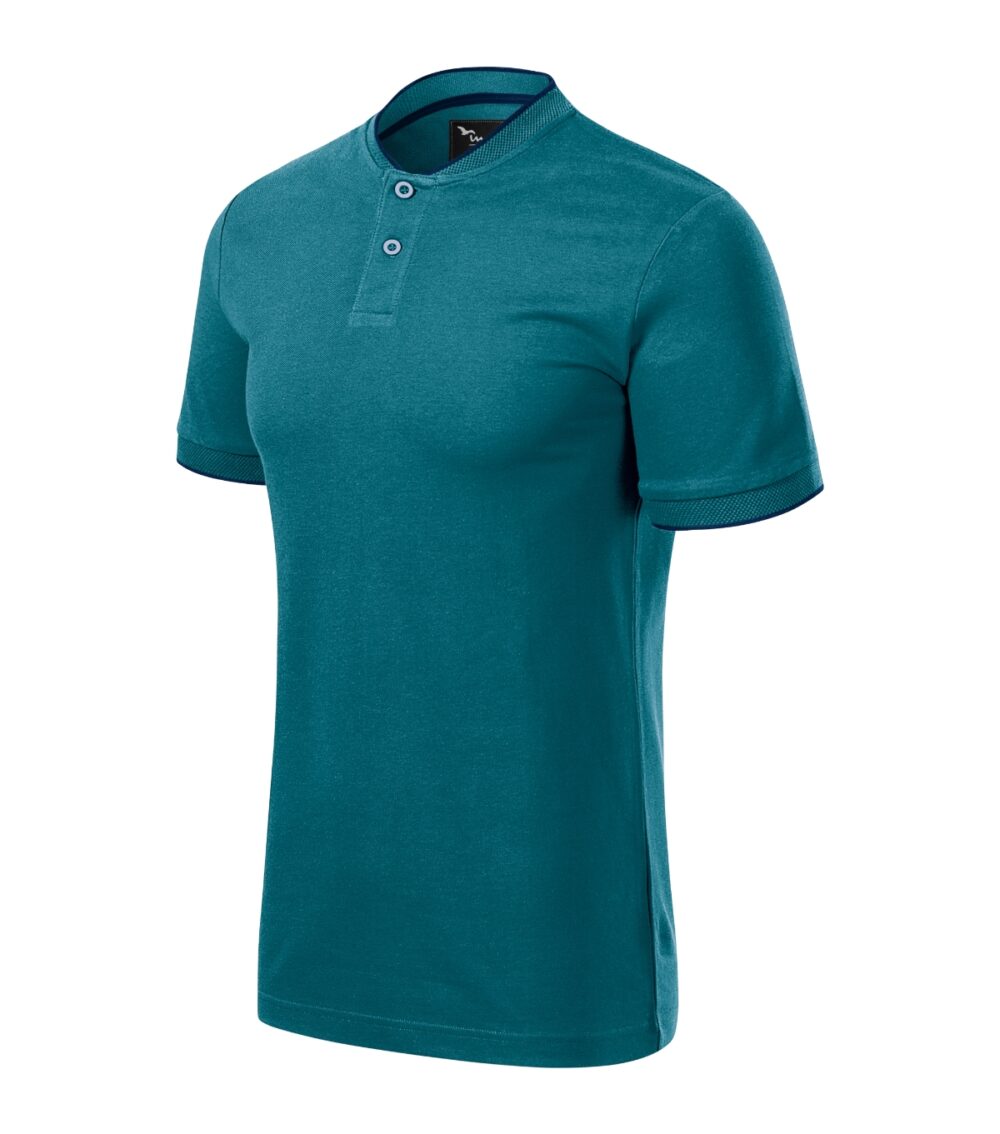 Koszulka polo męska MALFINI Premium Diamond — Petrol blue