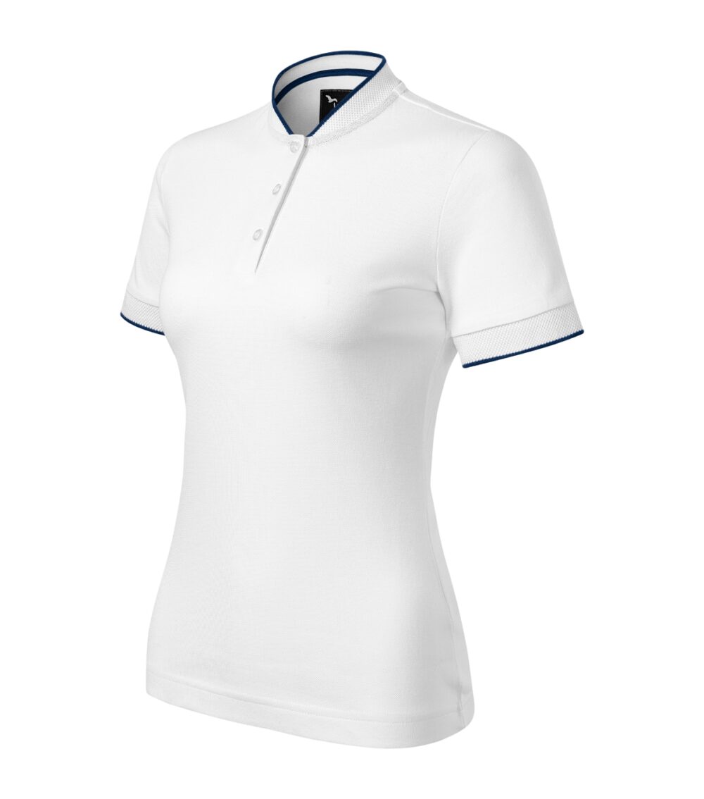 Koszulka polo damska MALFINI Premium Diamond — Biały
