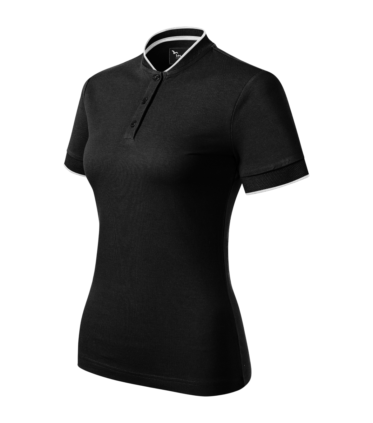 Koszulka polo damska MALFINI Premium Diamond — Czarny