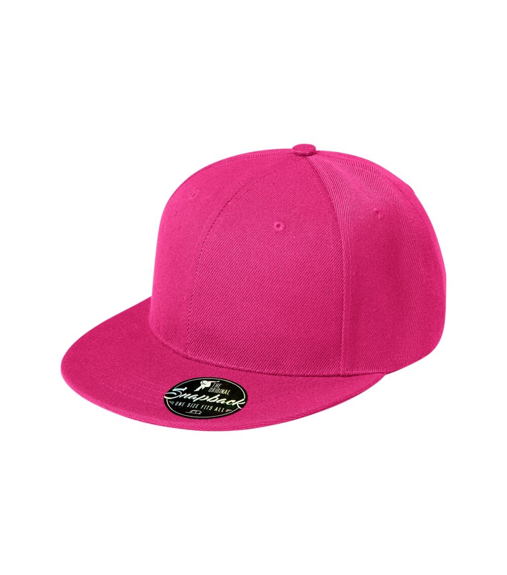 Czapka unisex MALFINI Rap 6P — Czerwień purpurowa