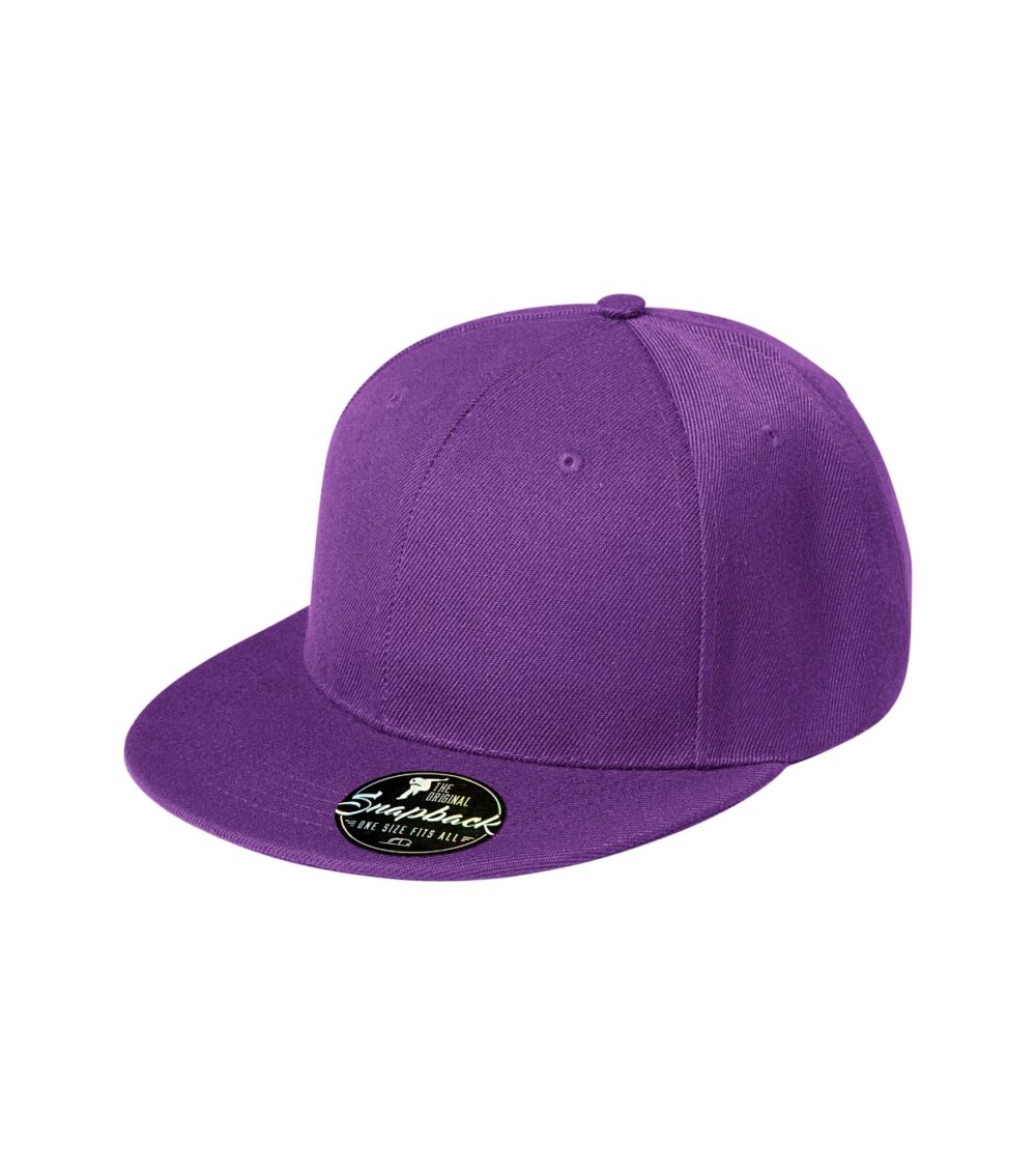Czapka unisex MALFINI Rap 6P — Fioletowy