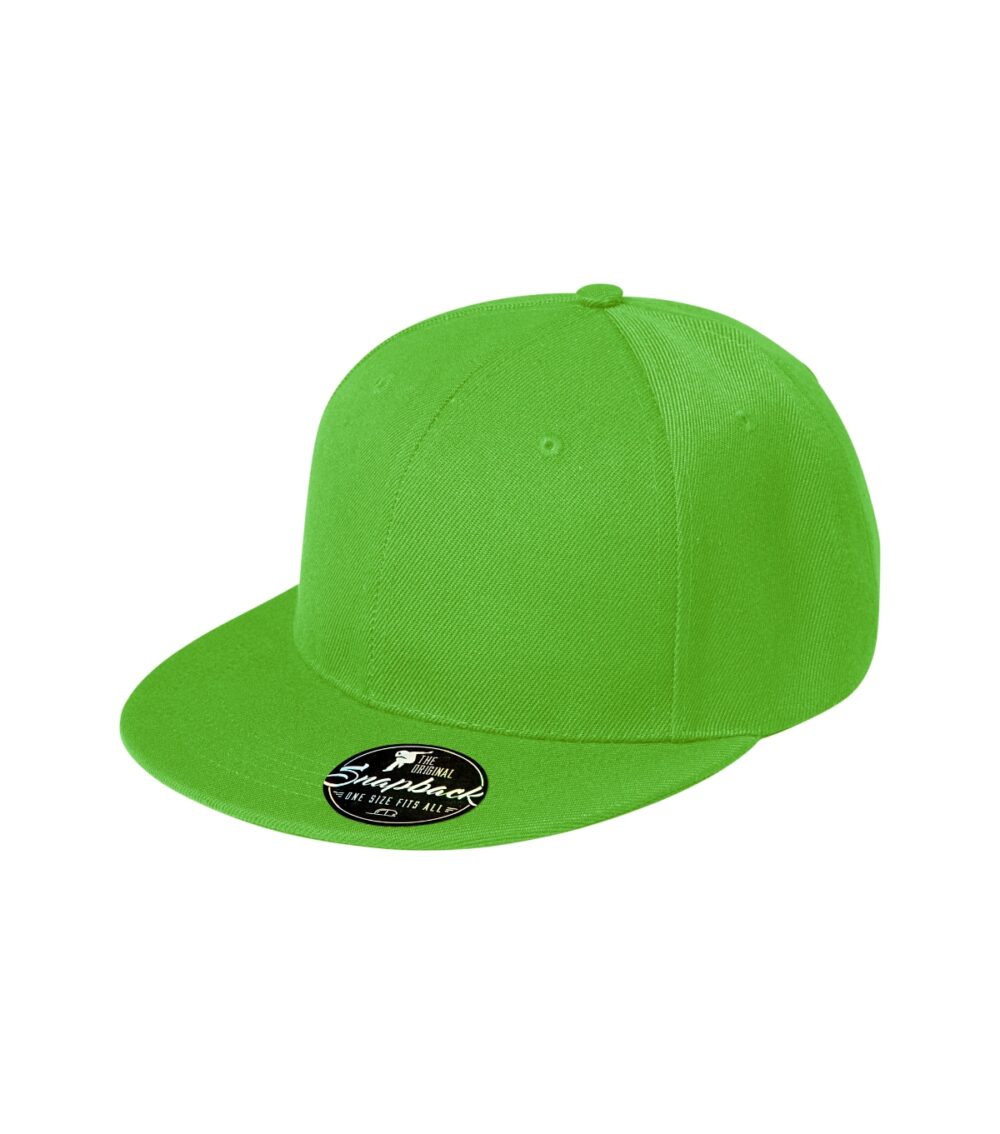 Czapka unisex MALFINI Rap 6P — Green apple