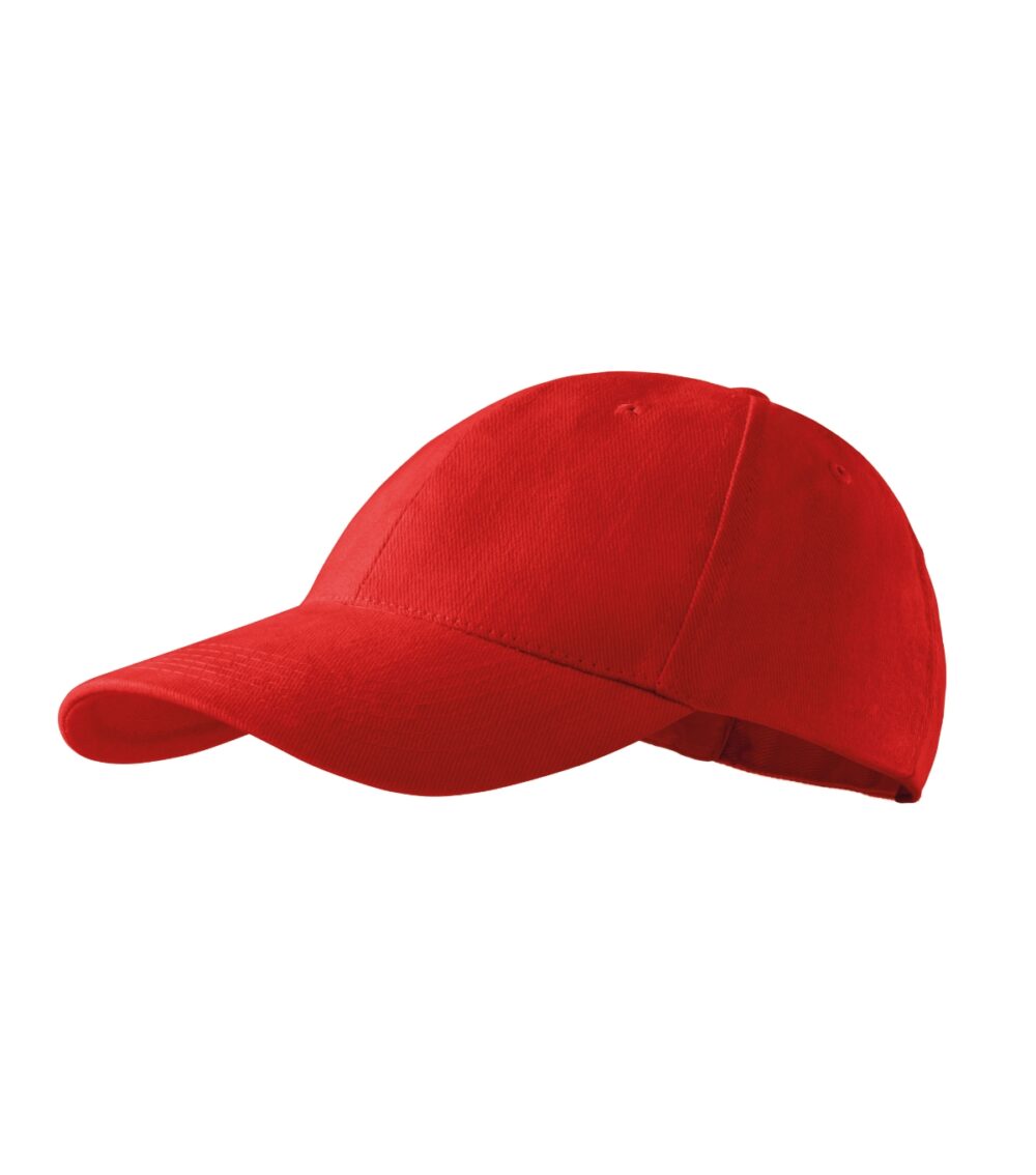 Czapka unisex MALFINI 6P — Czerwony