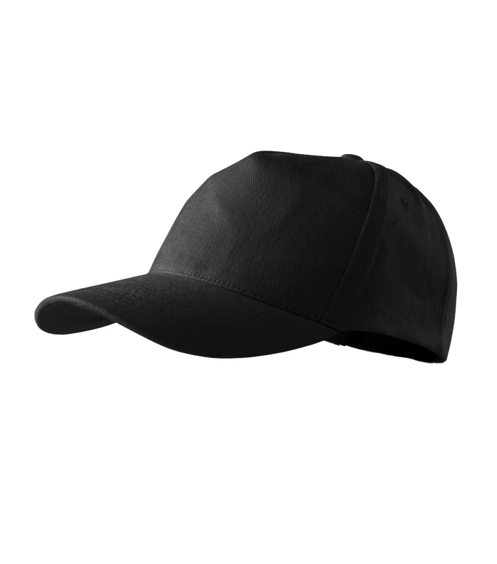 Czapka unisex MALFINI 5P — Czarny