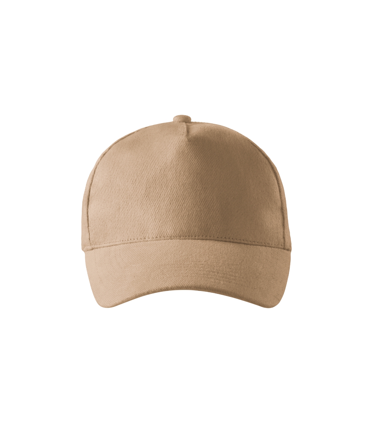 Czapka unisex MALFINI 5P — Piaskowy - obrazek 2