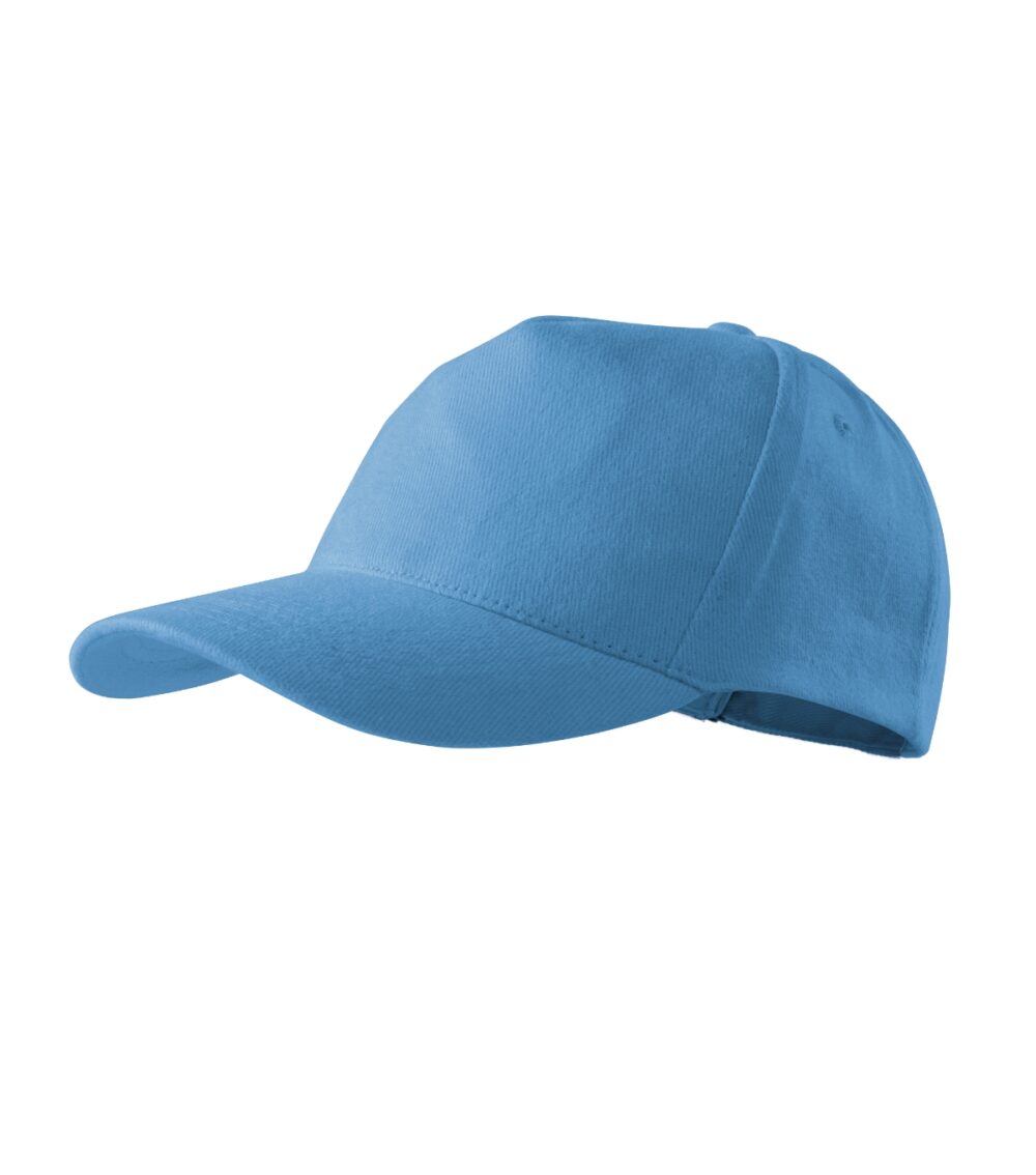 Czapka unisex MALFINI 5P — Lazurowy