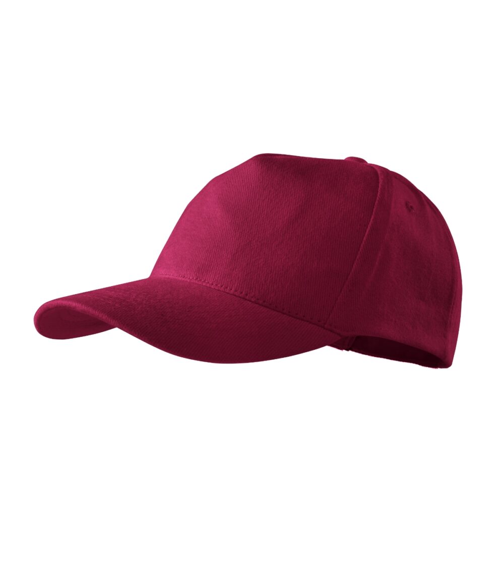 Czapka unisex MALFINI 5P — Garnet