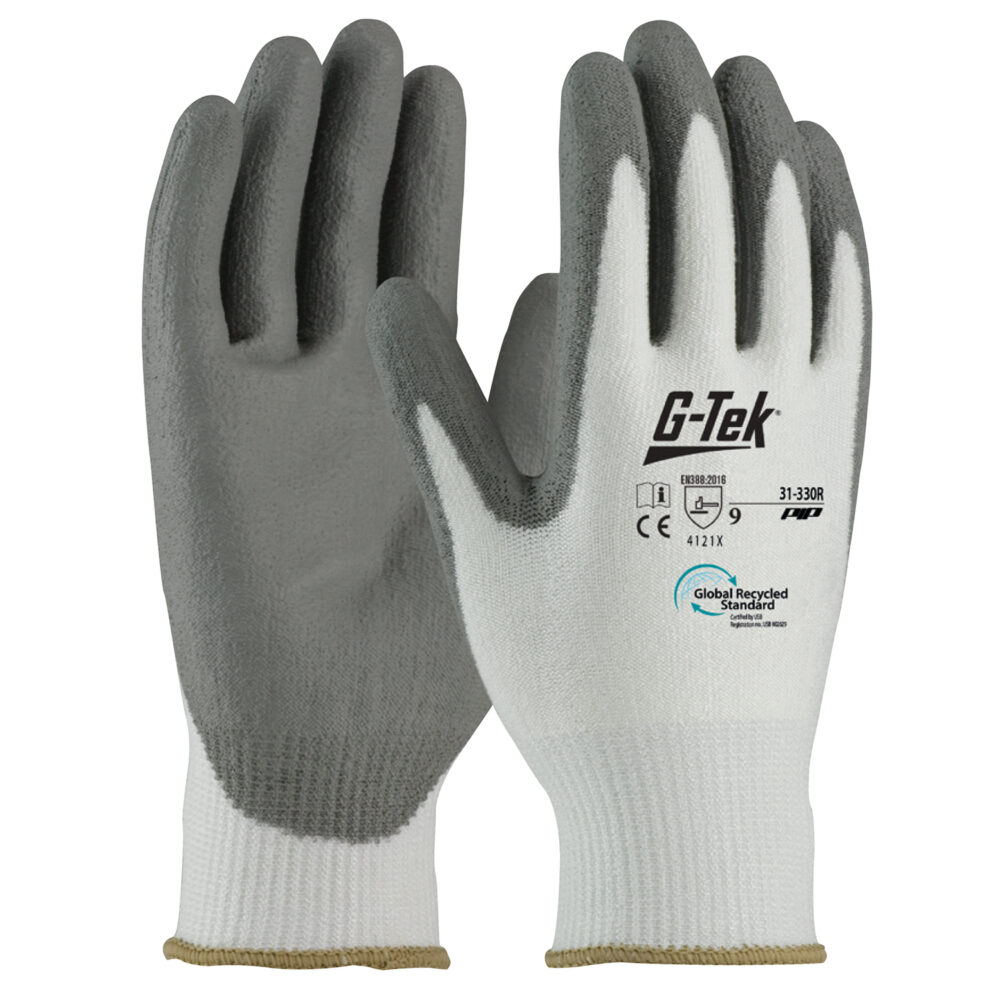 Rękawice G-TEK 3RX PET Z RECYKLINGU / NITRYL 31-330R-EN