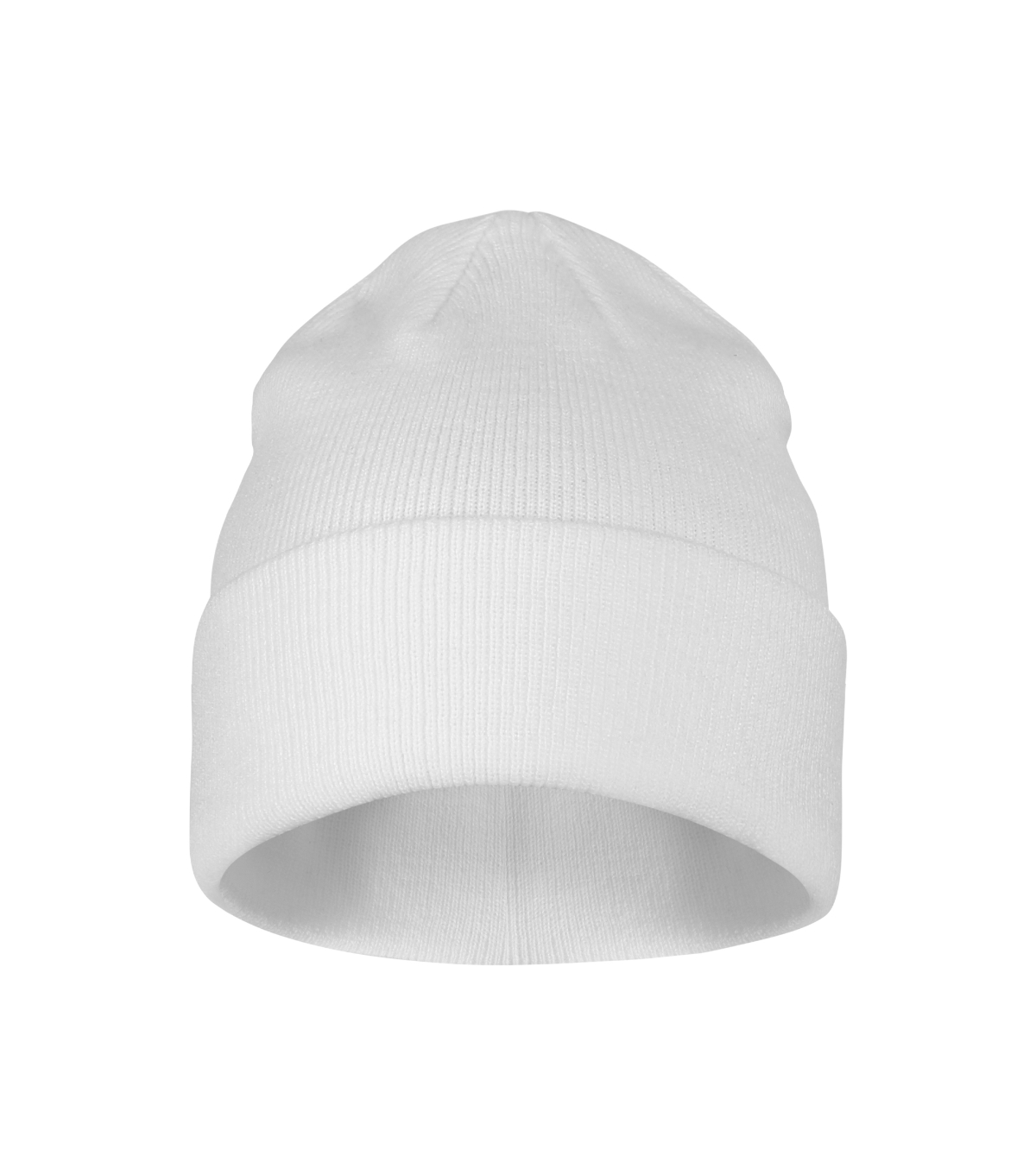 Czapka unisex MALFINI Beanie — Biały - obrazek 2