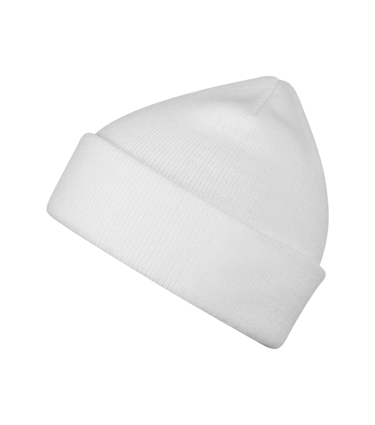 Czapka unisex MALFINI Beanie — Biały - obrazek 6
