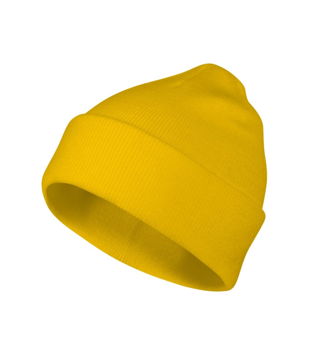 Czapka unisex MALFINI Beanie — Żółty