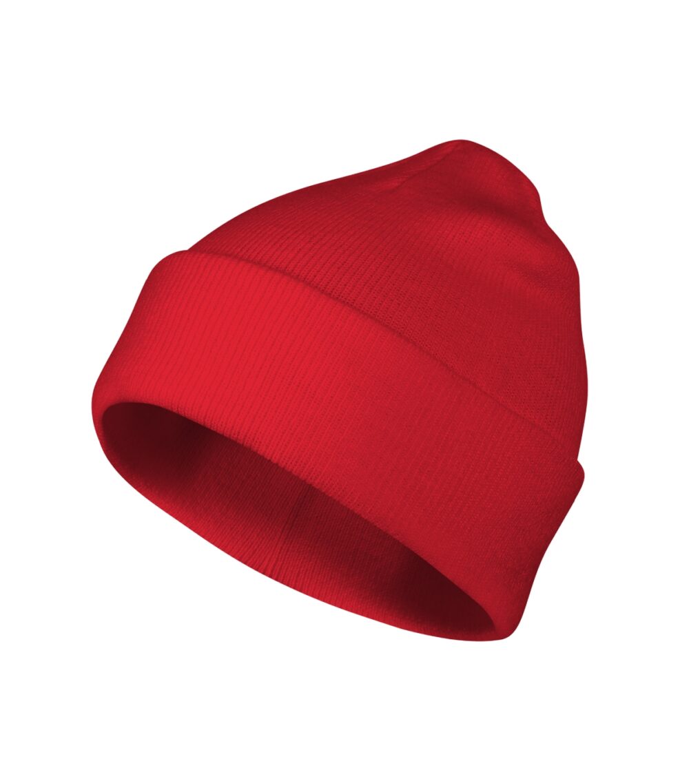 Czapka unisex MALFINI Beanie — Czerwony
