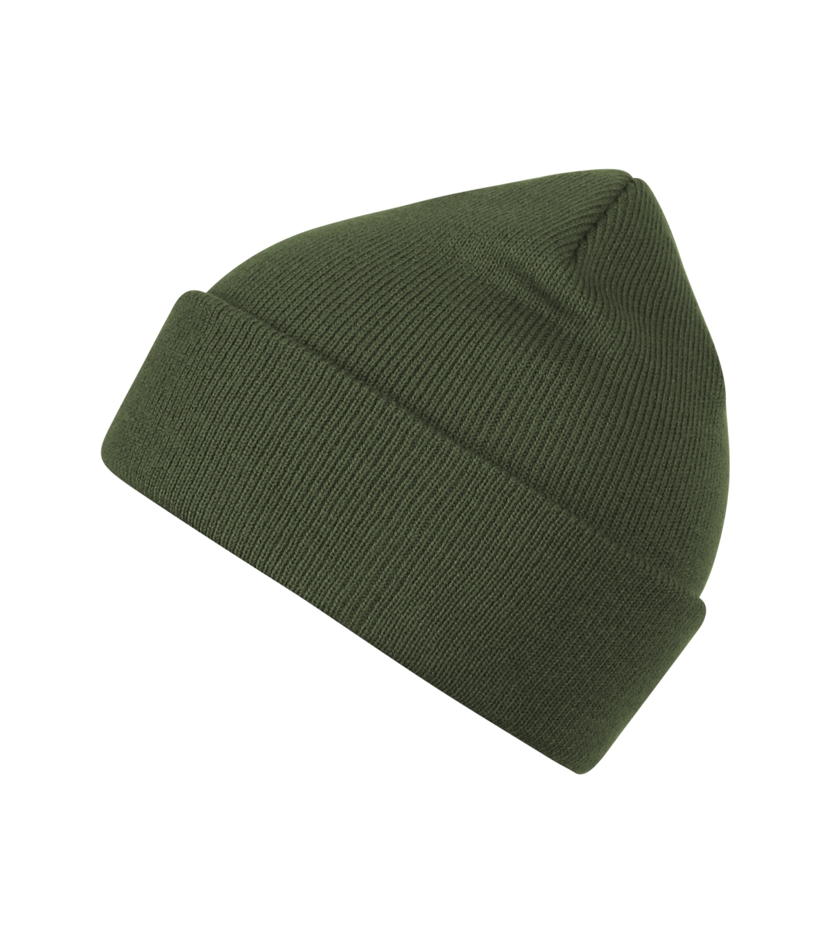 Czapka unisex MALFINI Beanie — Khaki - obrazek 6