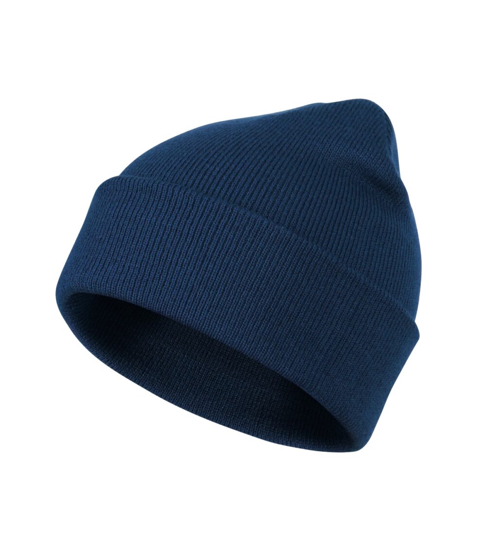 Czapka unisex MALFINI Beanie — Ciemnoniebieski