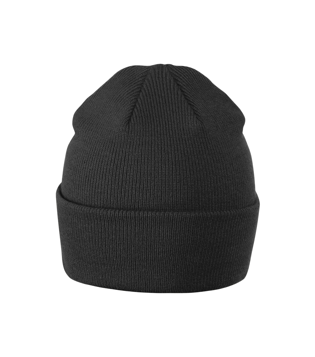 Czapka unisex MALFINI Beanie — Ebony gray - obrazek 7
