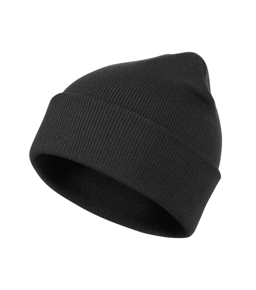 Czapka unisex MALFINI Beanie — Ebony gray