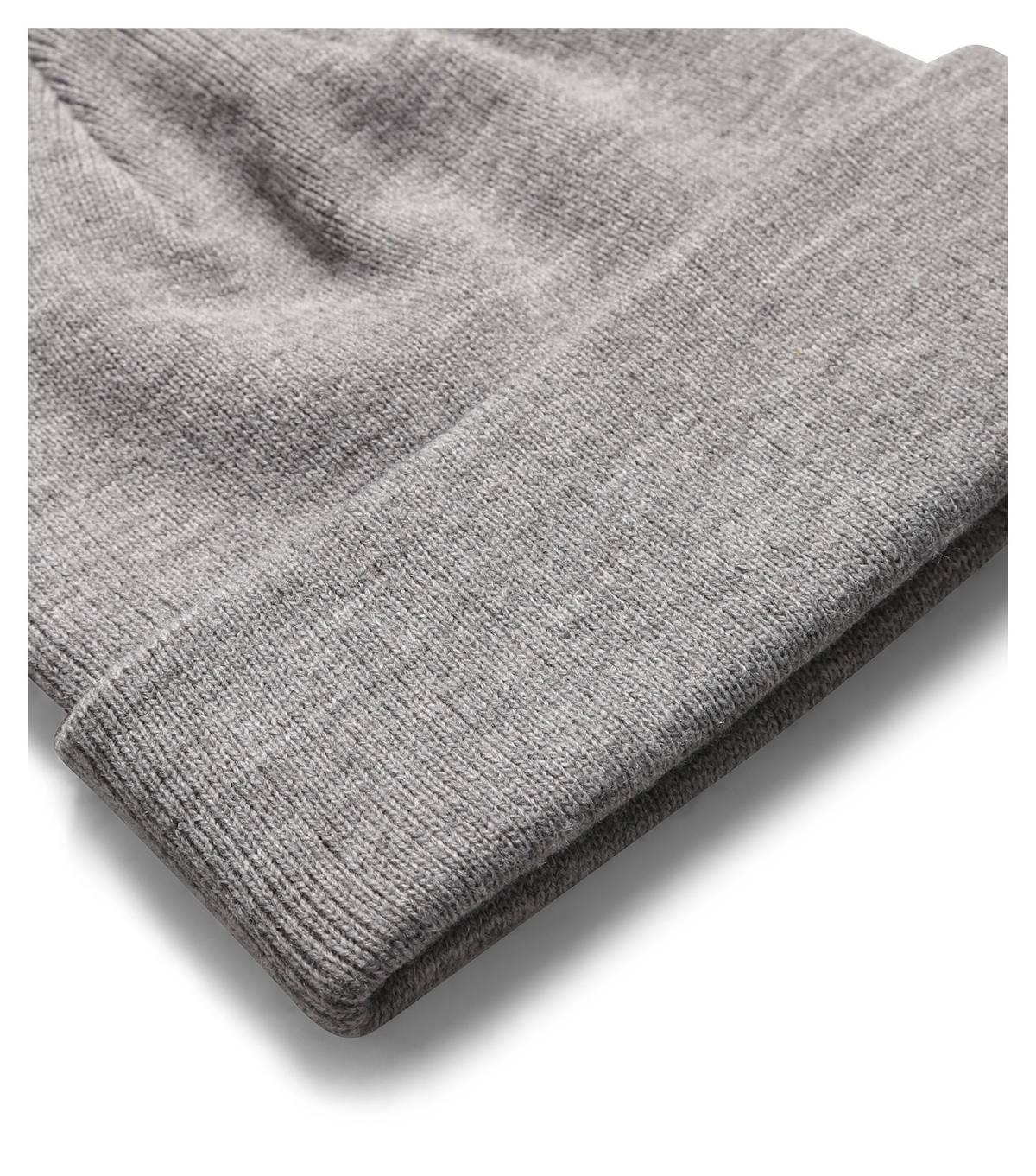 Czapka unisex MALFINI Beanie — Ebony gray - obrazek 3