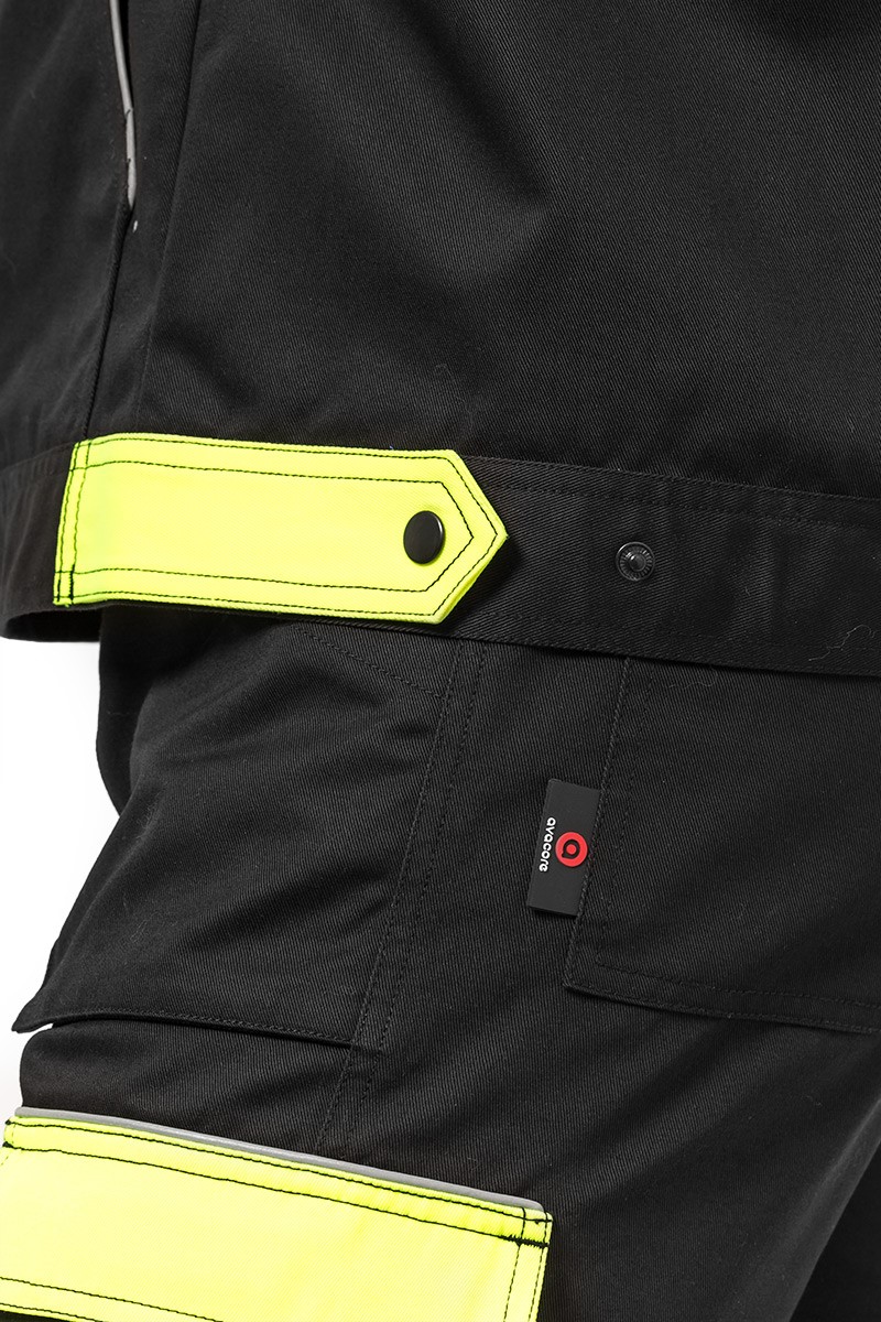 Bluza robocza HELIOS AVACORE w kolorze czarno-żółtym - obrazek 4