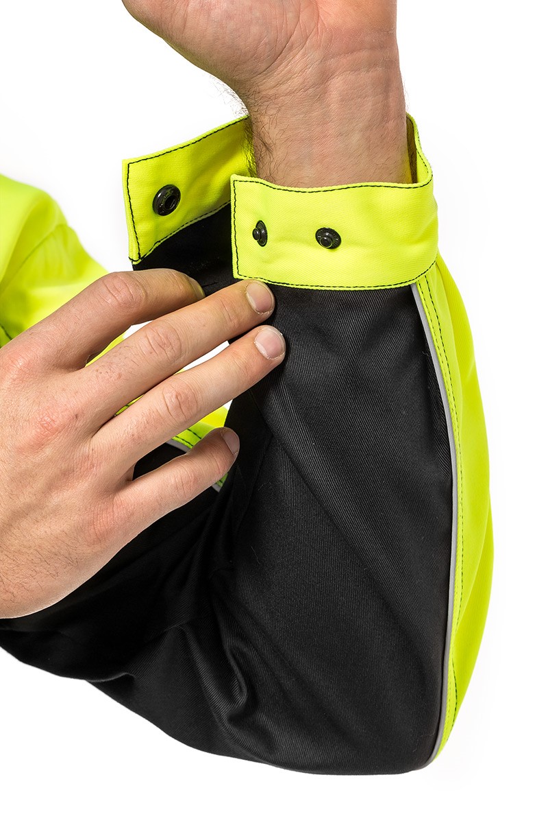 Bluza robocza HELIOS AVACORE w kolorze czarno-żółtym - obrazek 7
