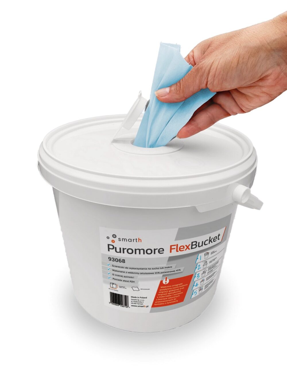 WIADRO + CZYŚCIWO FlexBucket 68M