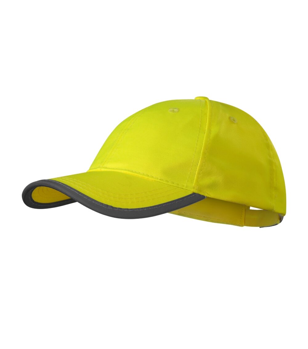 Czapka unisex RIMECK HV Reflex — Fluorescencyjny żółty