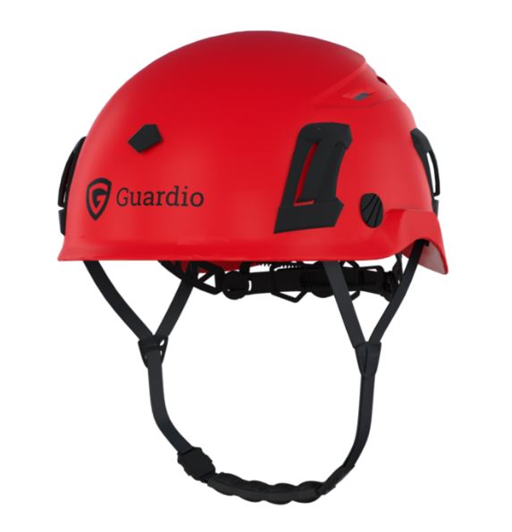 Hełm ochronny GUARDIO ARMET system MIPS czerwony