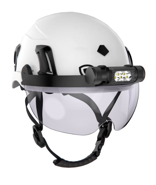 Lampa czołowa GUARDIO VisorFlex
