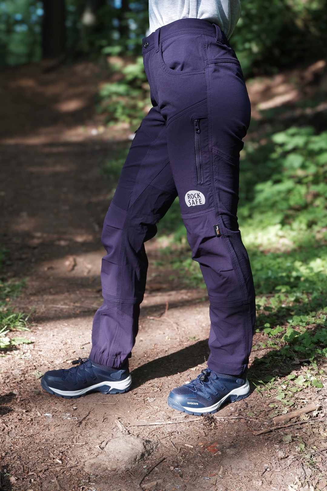 Spodnie stretchowe damskie hybryda spodni roboczych i outdorowych ROCKSAFE - obrazek 8