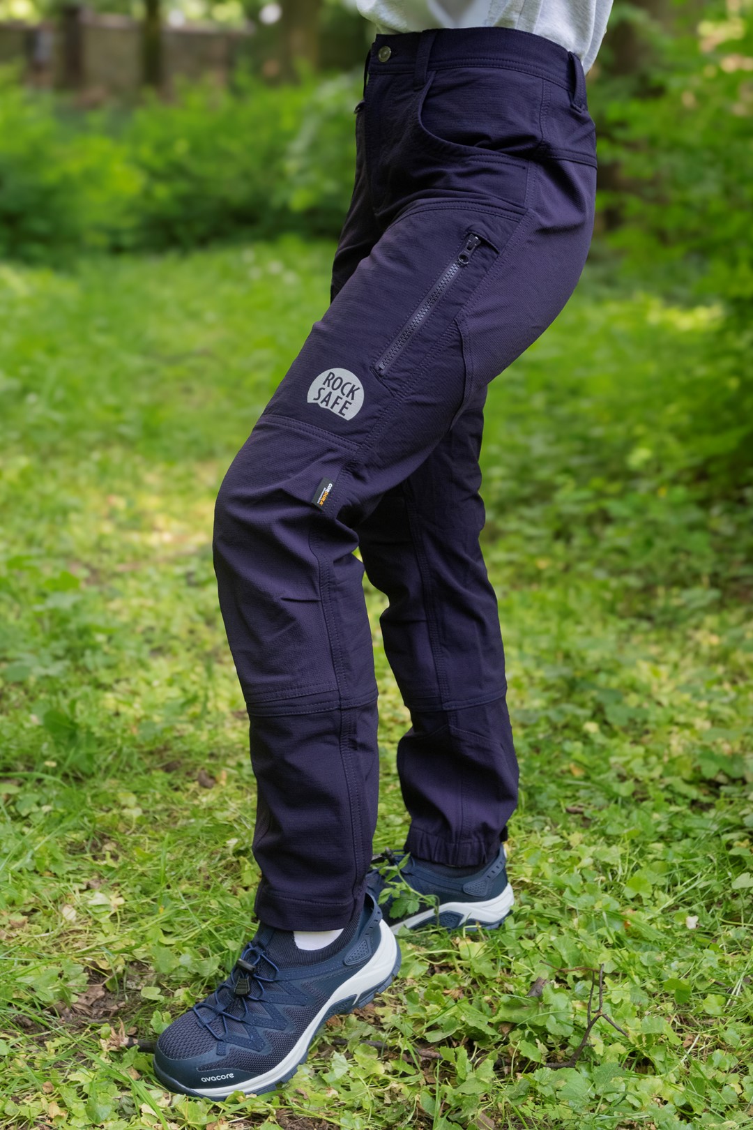 Spodnie stretchowe damskie hybryda spodni roboczych i outdorowych ROCKSAFE - obrazek 9
