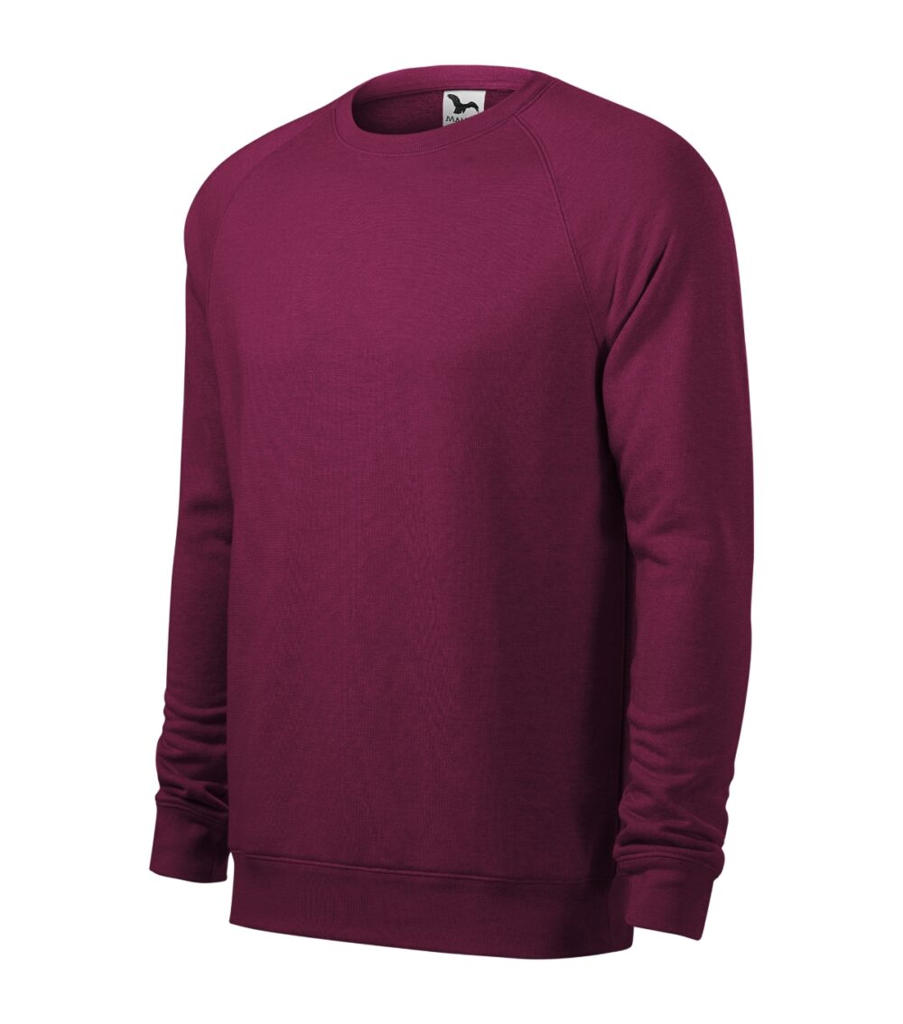 Bluza męska MALFINI Merger — Red plum melanż