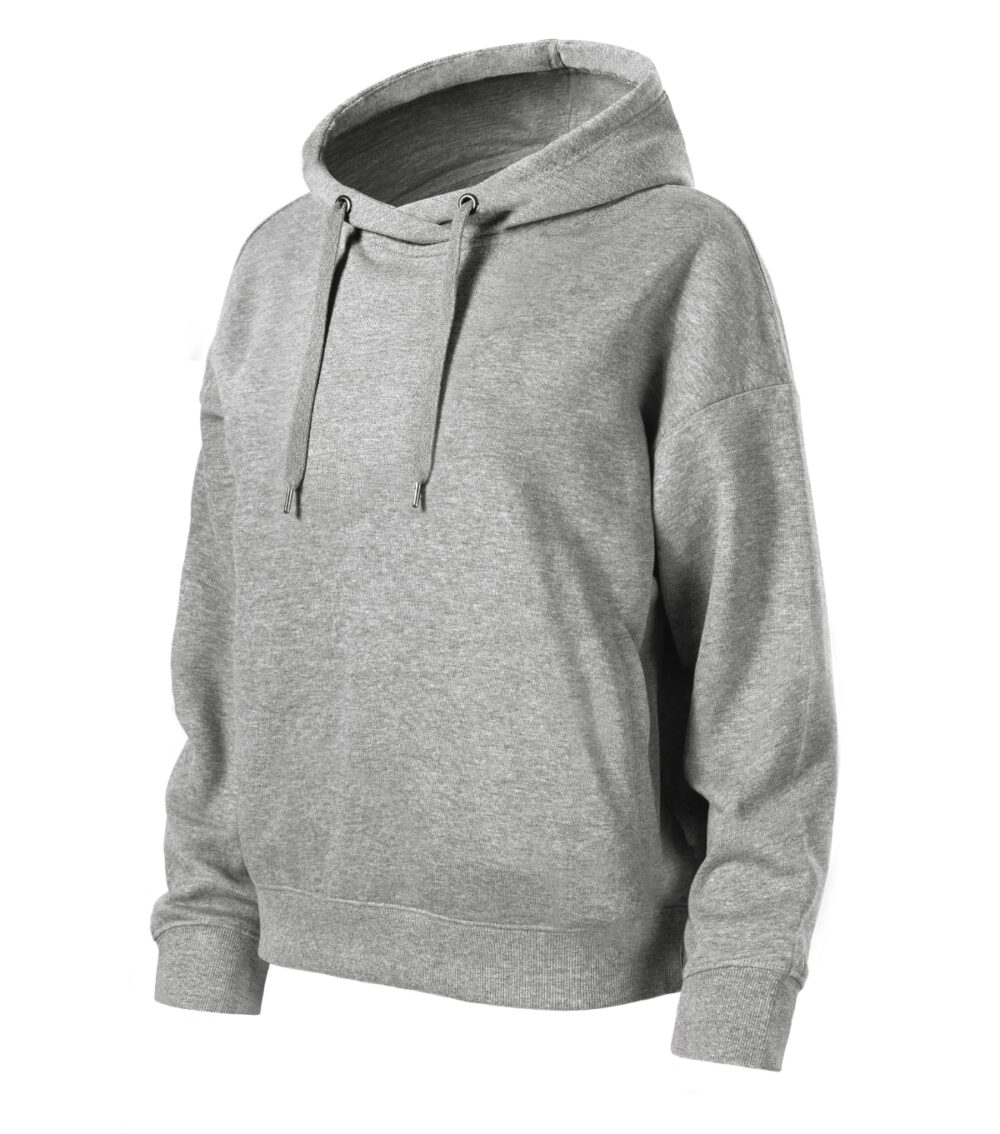 Bluza damska MALFINI Moon — Ciemnoszary melanż