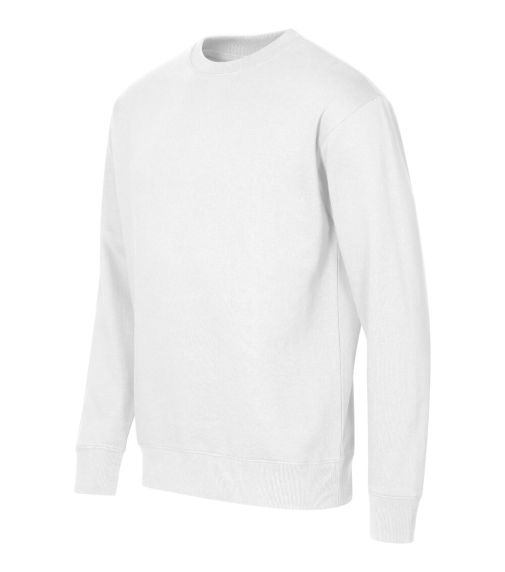 Bluza unisex MALFINI Crew — Biały