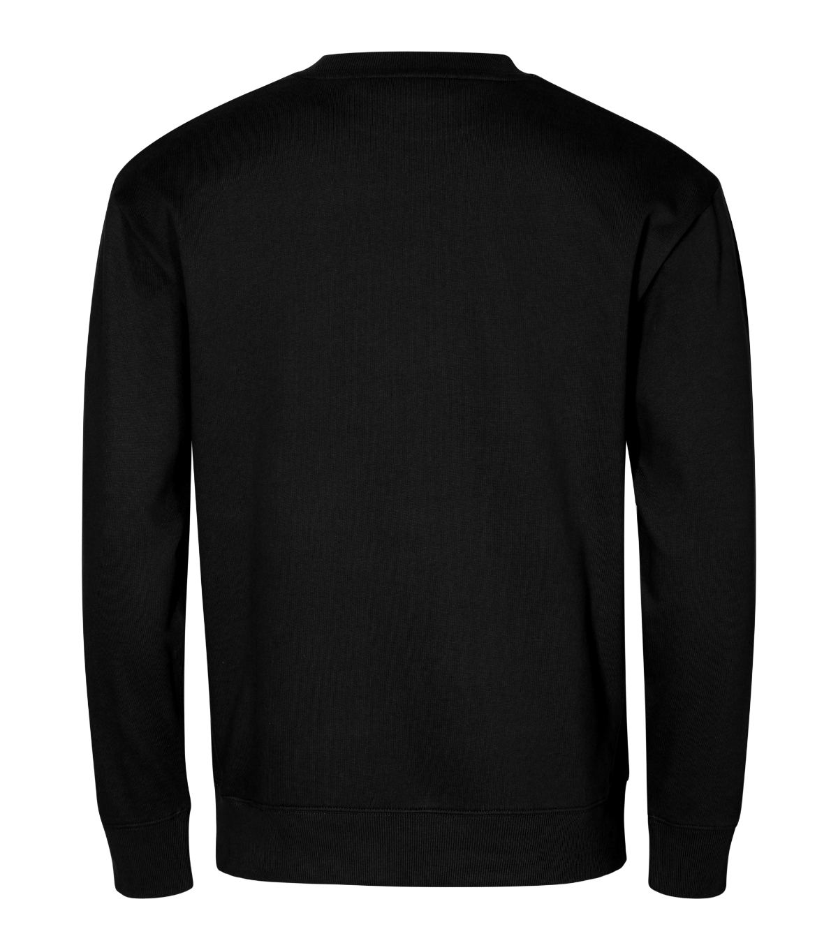 Bluza unisex MALFINI Crew — Czarny - obrazek 4