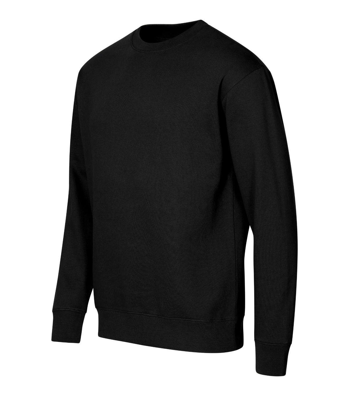 Bluza unisex MALFINI Crew — Czarny