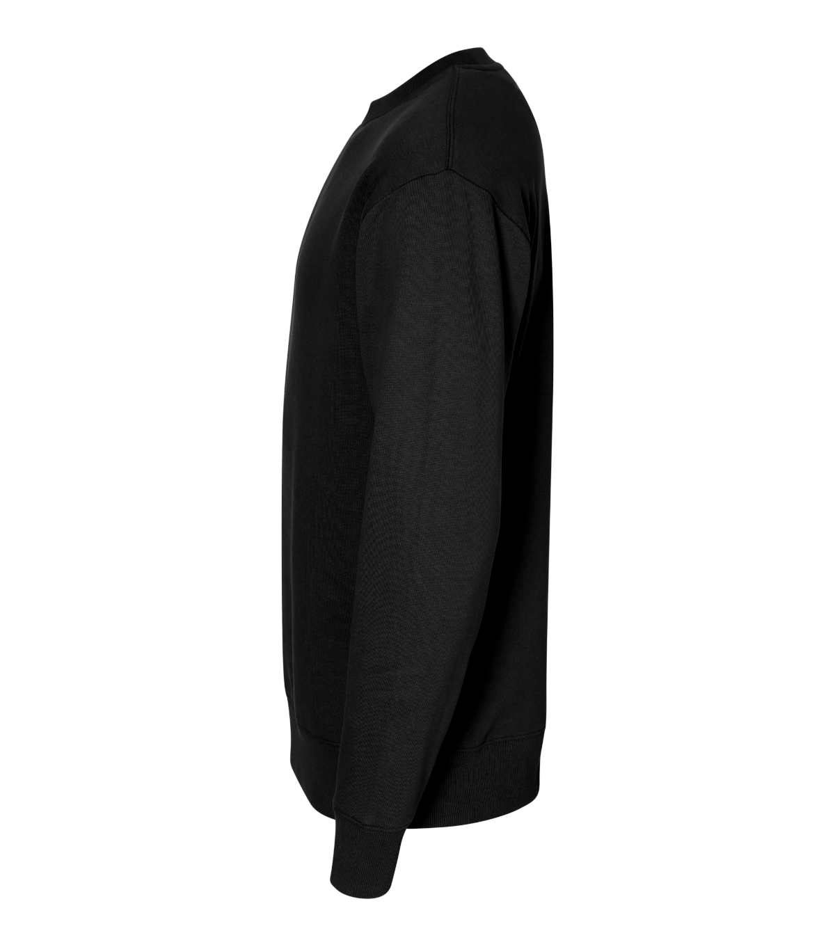 Bluza unisex MALFINI Crew — Czarny - obrazek 3
