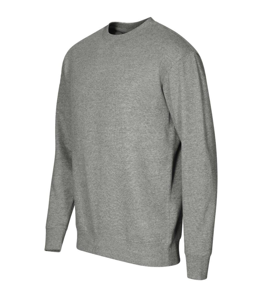 Bluza unisex MALFINI Crew — Ciemnoszary melanż