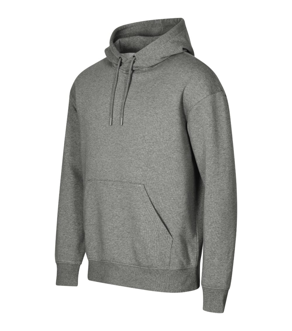 Bluza unisex MALFINI Cloud (GOTS) — Ciemnoszary melanż