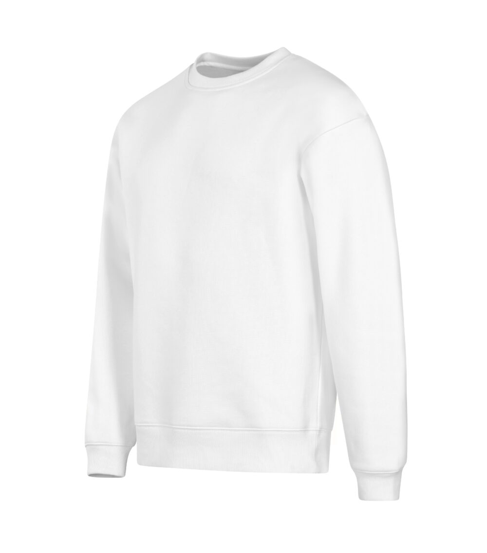 Bluza unisex MALFINI Vibe Crew — Biały