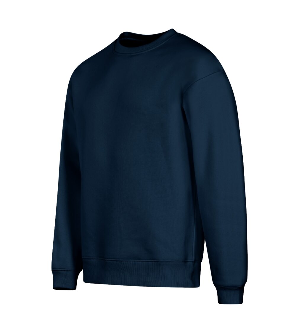 Bluza unisex MALFINI Vibe Crew — Granatowy