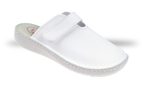 Saboty Damskie Piumetta 4435 białe
