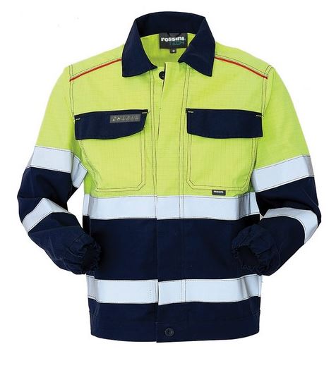 Bluza ochronna multinorma TPS A10151  ROSSINI granatowo żółta