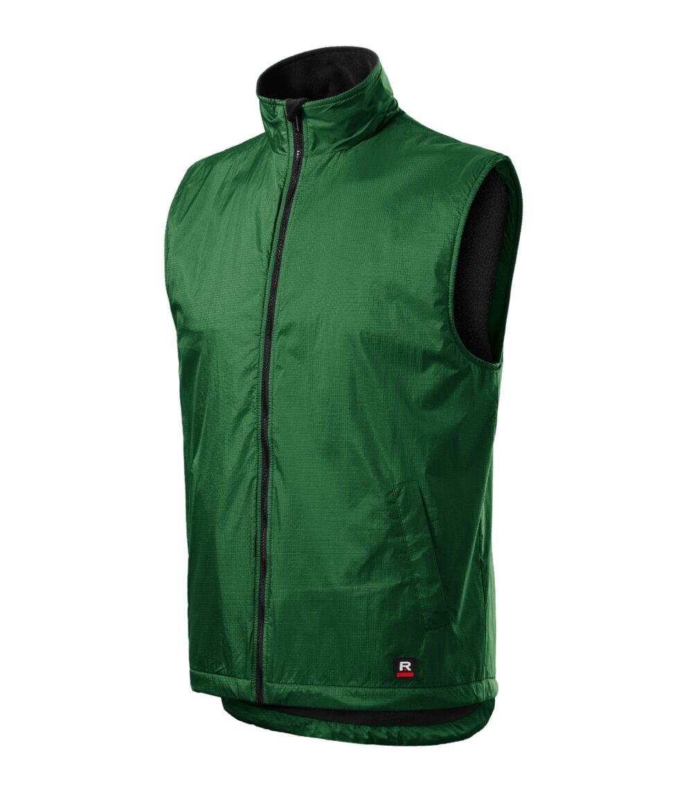 Kamizelka unisex RIMECK Body Warmer — Zieleń butelkowa