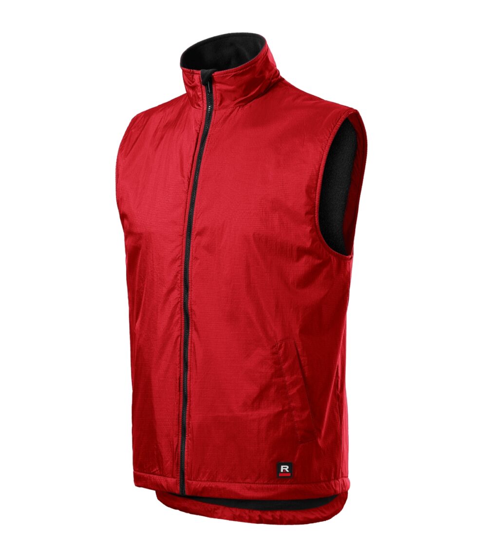 Kamizelka unisex RIMECK Body Warmer — Czerwony