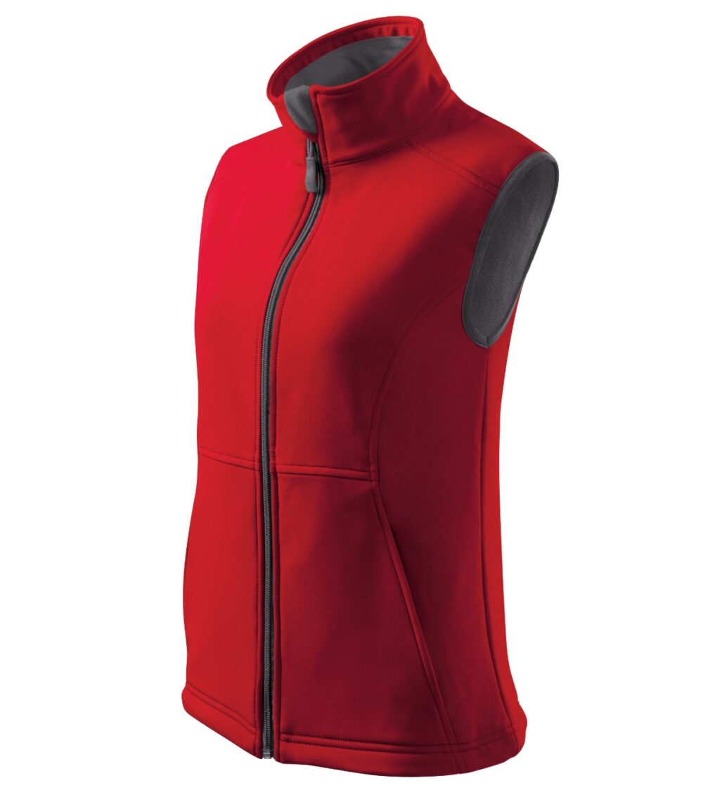 Softshell kamizelka damska MALFINI Vision — Czerwony