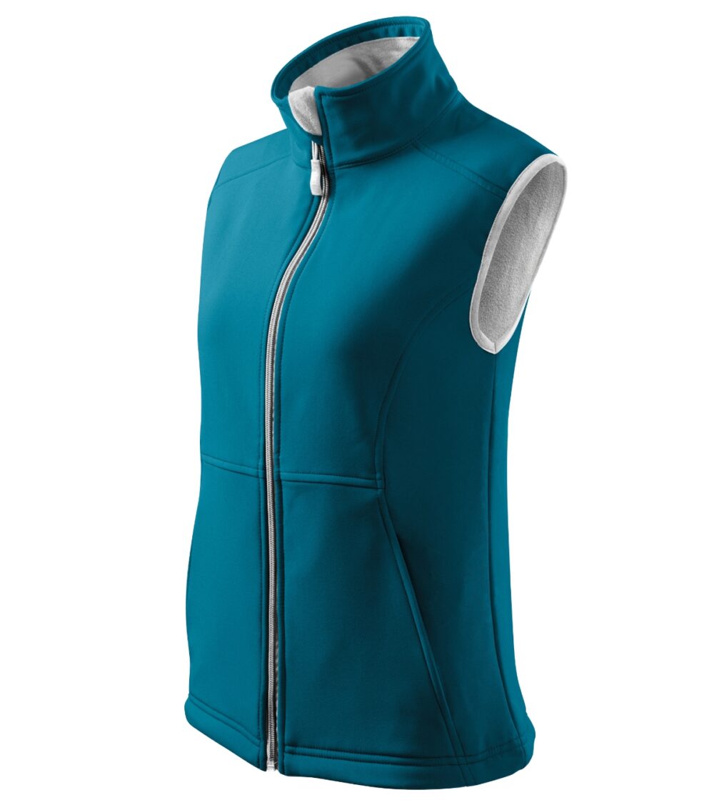 Softshell kamizelka damska MALFINI Vision — Ciemny turkus