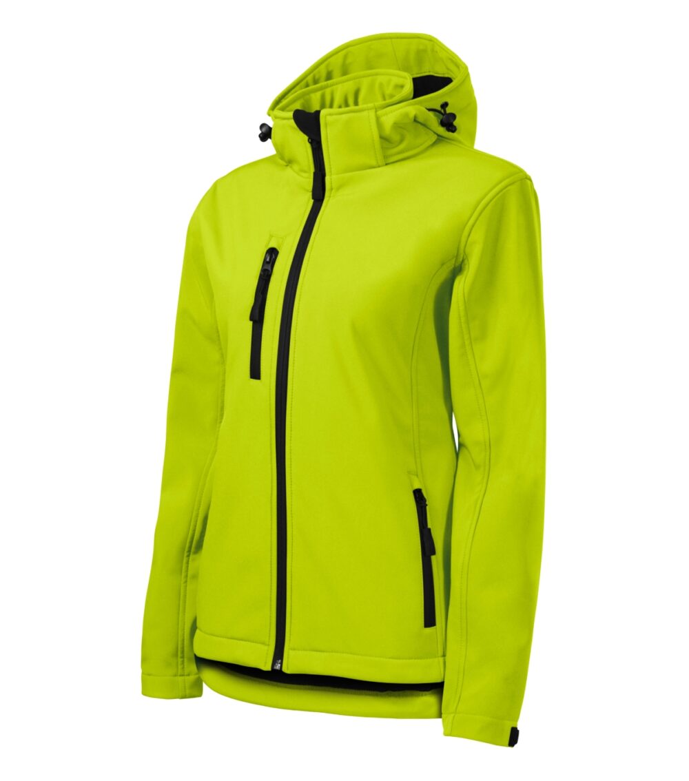 Softshell kurtka damska MALFINI Performance — Limonka